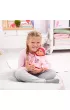 Lalka First Words Baby 38 cm szara Bayer