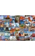 Puzzle 1000 el. Globetrotter - USA Eurographics