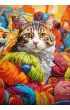 Puzzle 500 el. Feline Whimsy CherryPazzi
