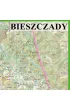 Puzzle 1000 el. Bieszczady mapa turystyczna ArtGlob