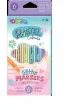Patio Flamastry brokatowe Pastel 6 szt.