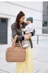 Lassig Green Label Torba dla mam z akcesoriami Everyday almond
