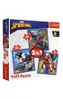 Puzzle Puzzle 3w1 Paj�cza si�a Trefl