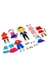 Puzzle Magnetyczna Ubieranka. Nikole Little Fashion Girl Roter Kafer
