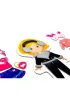 Puzzle Magnetyczna Ubieranka. Nikole Little Fashion Girl Roter Kafer