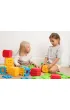 Klocki konstrukcyjne dla najm�odszych Klocki konstrukcyjne Waffle 100 element�w mix MARIOINEX 900208