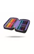 CoolPack Pi�rnik potr�jny z wyposa�eniem Jumper 3 Stitch Black