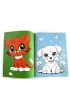 Modne zwierzaczki. Diamenciki i naklejki