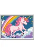 Malowanie po numerach CreArt - R�owy Neon - Jednoro�ec Ravensburger