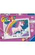 Malowanie po numerach CreArt - R�owy Neon - Jednoro�ec Ravensburger