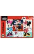 Puzzle 100 el. Zabawna Minnie Trefl