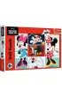 Puzzle 100 el. Zabawna Minnie Trefl