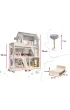 Domek dla lalek drewniany LULILO FLORO boho LED 78cm