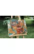 Twoje Hobby Malowanie po numerach - Magiczne sowy 40x50cm