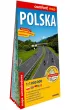 Polska laminowana mapa samochodowa 1:1 000 000