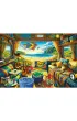 Puzzle 1000 el. Kamperem w podr�y Trefl