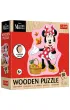 Puzzle drewniane 50 el. Weso�a Minnie Trefl