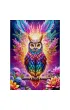 Puzzle 1000 Kolorowa sowa Enjoy