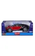 Bburago Model 1:18 Bugatti Chiron czerwony 18-11040