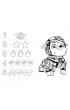 Puzzle 15 el. Giant Wspania�a dru�yna Trefl