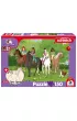 Puzzle 150 el. Schleich Klub je�dziecki + figurka Schmidt