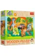 Puzzle drewniane 24 el. Poznaj dinozaury Trefl