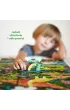 Puzzle obserwacyjne 60 el. Dinozaury Bright Junior Media