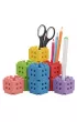 Klocki konstrukcyjne Mini Waffle 70 element�w Przybornik MARIOINEX 905746