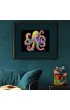 Diamond Dotz Haft diamentowy - Adults Flocked Neon Octopus 35.5x45.7cm