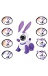 Robot Kr�lik Power Rabbit Lexibook ROB02RAB