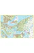 Mapa turystyczna Wybrze�e Ba�tyku 1 Wolin �winouj�cie Dziwn�w Niechorze 1:50 000