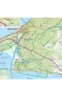 Mapa turystyczna Wybrze�e Ba�tyku 1 Wolin �winouj�cie Dziwn�w Niechorze 1:50 000