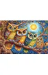 Puzzle 500 CherryPazzi Moonlight Owls 20449