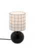 Atmosphera Lampka stoowa Timeo W kratk 25 cm