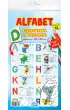 Alfabet. Kolorowanka z naklejkami. Format XL