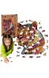 Puzzle drewniane eko 129 el. Tajemniczy tygrys A3 Maksik
