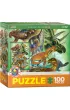 Puzzle 100 el. Smartkids - Herbivorous Dinosaurs Eurographics