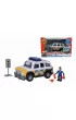 Jeep policyjny z figurk�. Stra�ak Sam Simba