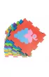 Puzzle piankowe mata Owoce  29x29 9el. SMILY PLAY SP84355