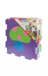 Puzzle piankowe mata Owoce  29x29 9el. SMILY PLAY SP84355
