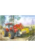 Puzzle 60 el. Ci�gnik z chwytakiem Castorland