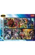 Puzzle 4x250 Batman w akcji TREFL