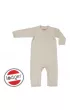 Lodger Pajacyk piamka niemowlca baweniana kremowa Basic Rib Birch rozm. 68