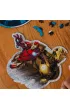 Puzzle drewniane 160 el. Odwa�ny Iron Man Trefl