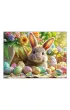 Drewniane puzzle Wielkanocny zajczek Alexander
