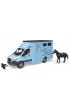 MB Sprinter do przewozu koni z figurk� konia