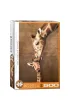 Puzzle 500 el. Giraffe Mother's Kiss Eurographics