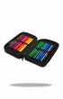 CoolPack Pi�rnik podw�jny z wyposa�eniem Jumper 2 Daisy Black
