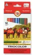 Koh-I-Noor Kredki Triocolor 3142 12 szt.