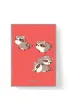 Narcissus Zeszyt A4 32k.w lini� cienka kolorowa PP Kawaii 1szt.mix